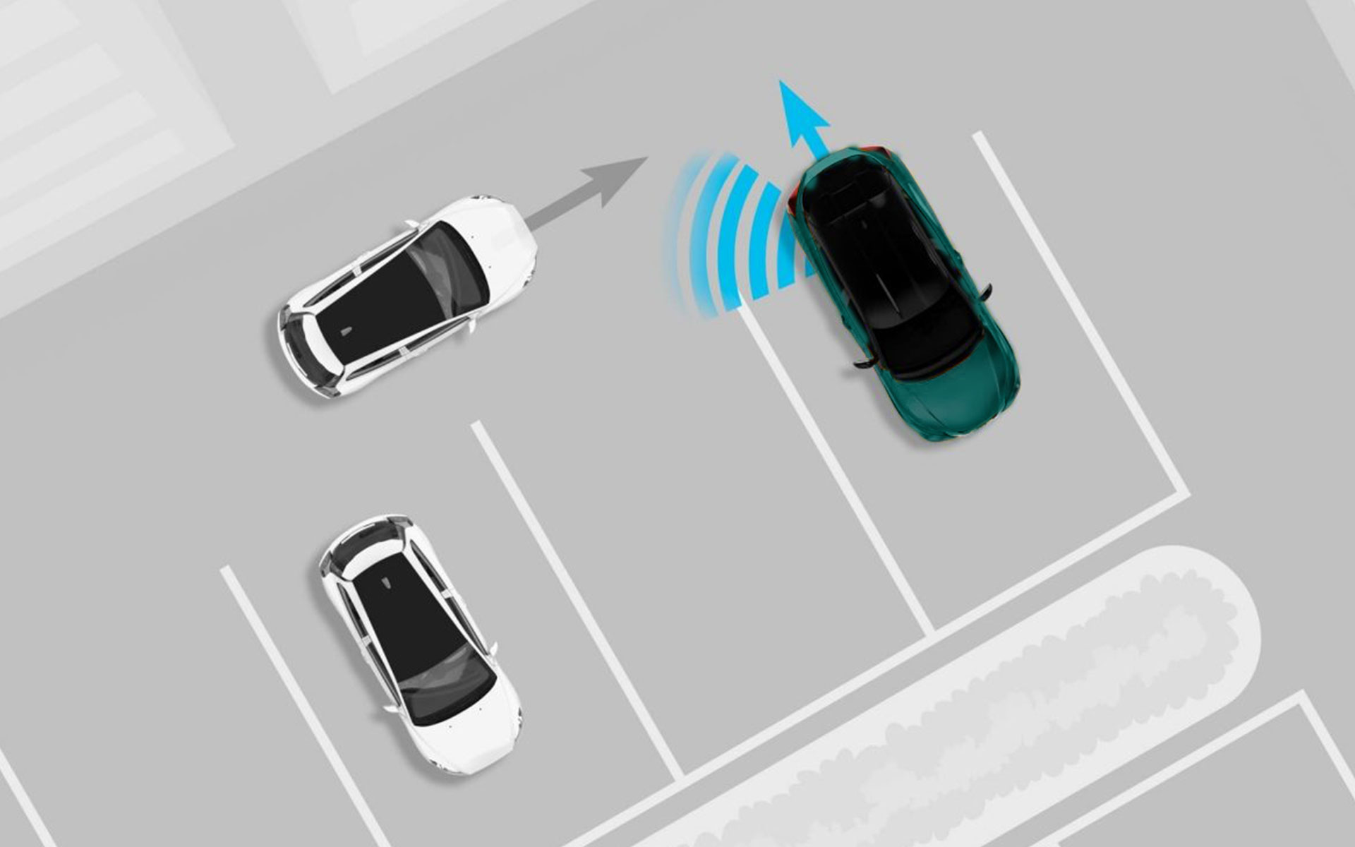 СИСТЕМА ПОПЕРЕДЖЕННЯ ПРО ПЕРЕХРЕСНИЙ РУХ ПОЗАДУ (REAR CROSS TRAFFIC ALERT)